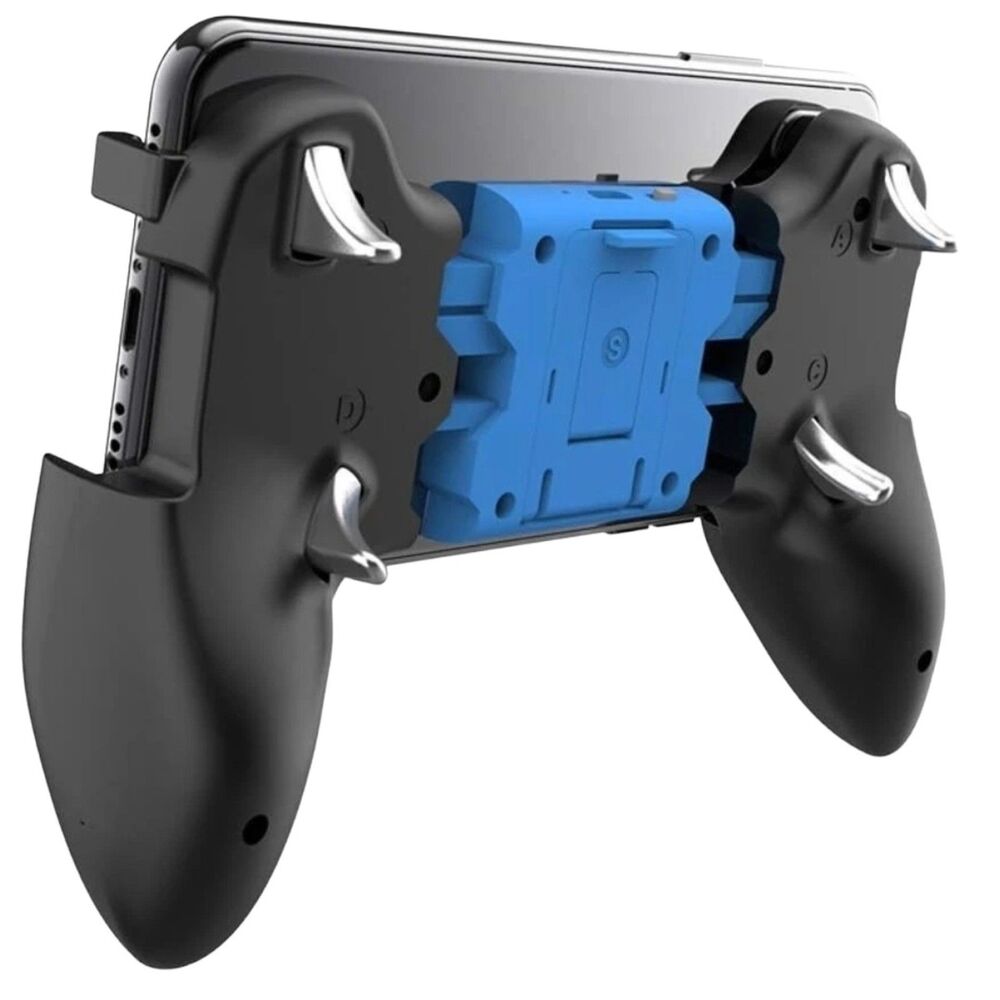 Bluetooth Mobile Game Controller L1R1 Joystick iOS Android 6.5" Rechargeable